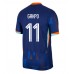 Maillot de foot Pays-Bas Cody Gakpo #11 Extérieur vêtements Europe 2024 Manches Courtes